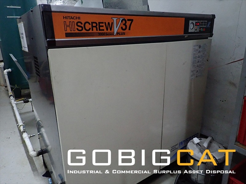 Hitachi OSP 37V5AII USED Screw Compressor 2011 FOR SALE
