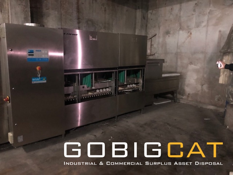 Meiko B230 VAP CSSTOP USED Conveyor Belt Dish Washing Machine 2010 FOR SALE