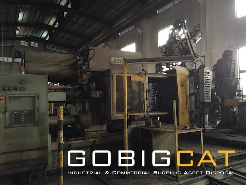 UBE UB800G USED Die Casting Machine 1998 FOR SALE