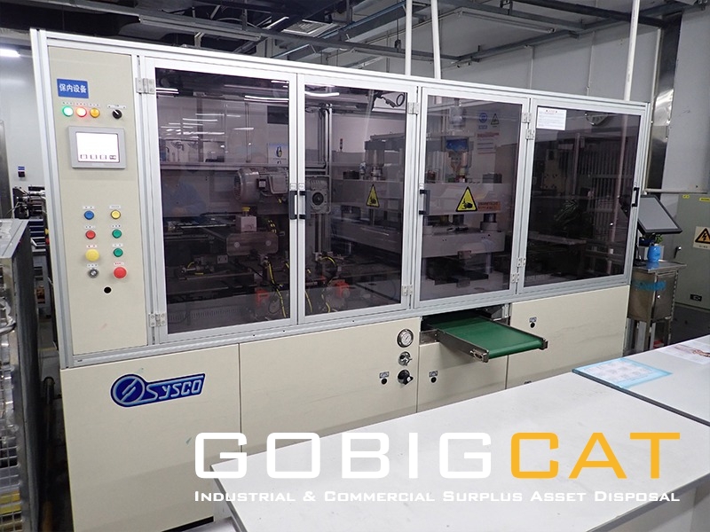 SYSCO CAR12AS High Speed Automatic Card Cutting Machine 2014 FOR SALE