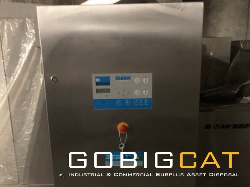 Meiko B230 VAP CSSTOP USED Conveyor Belt Dish Washing Machine 2010 FOR SALE